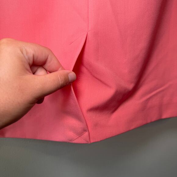 Worthington Women's Business Pencil Skirt Coral Shell Pink Size 6 - Picture 6 of 7